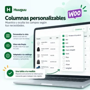 Editor Massa WooCommerce columnas