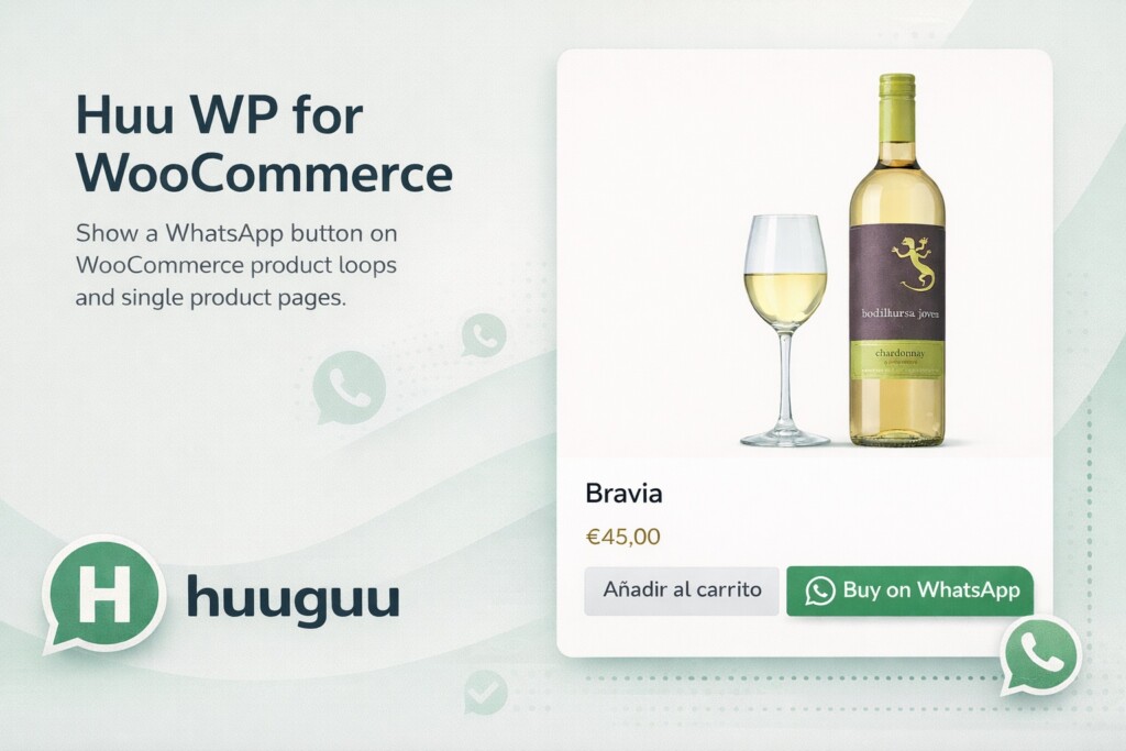 Huu WP for WooCommerce